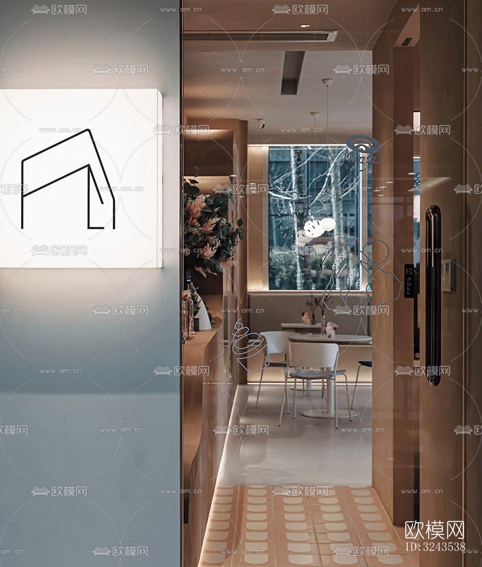 现代蛋糕甜品效果图下载（渲染图10）