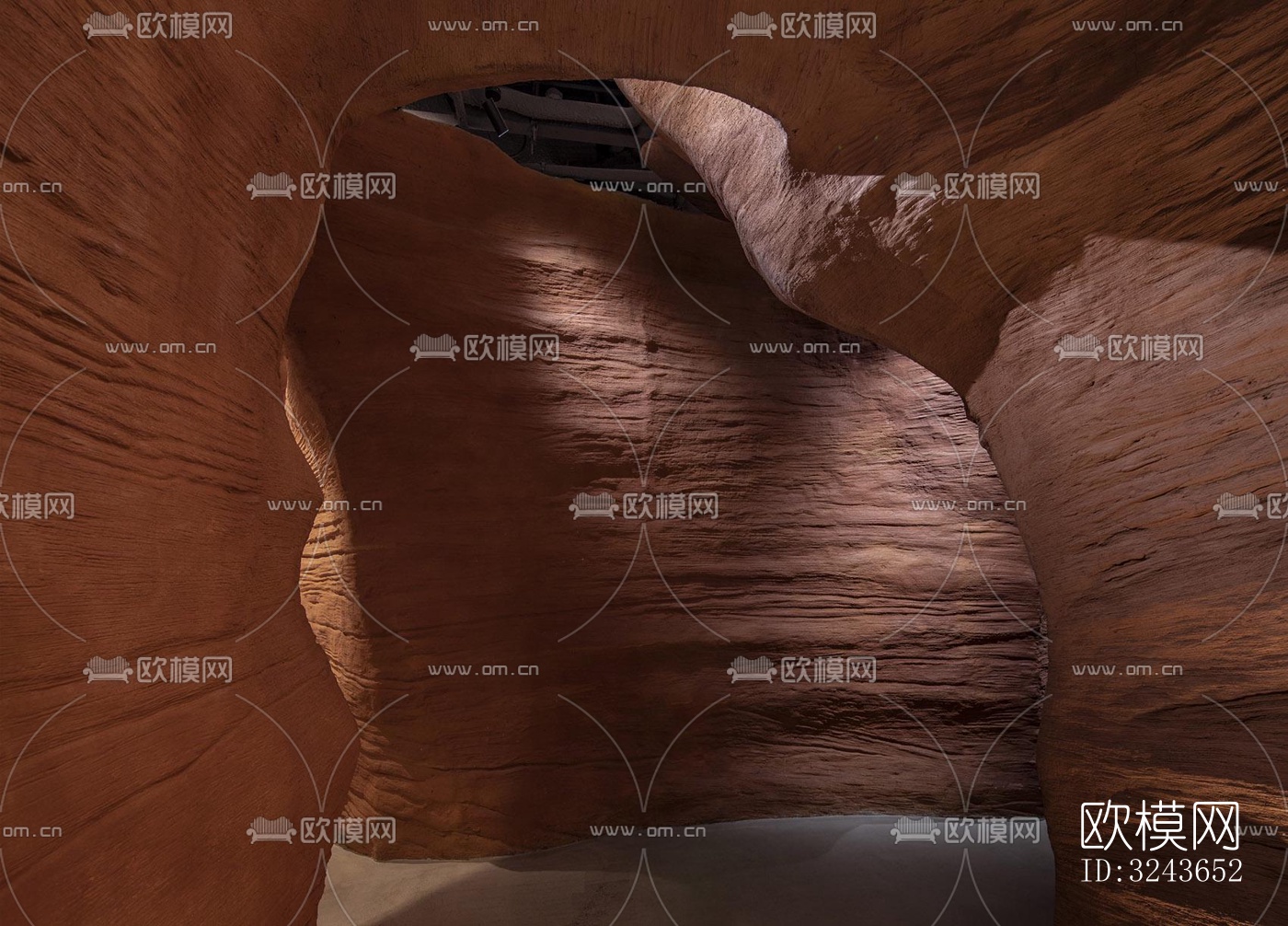 现代西餐厅效果图下载（渲染图5）