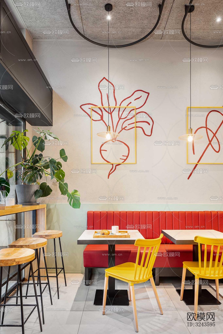 现代蛋糕甜品效果图下载（渲染图9）