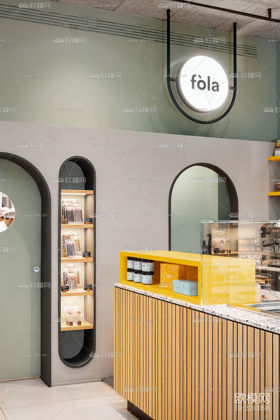 现代蛋糕甜品效果图下载（渲染图12）