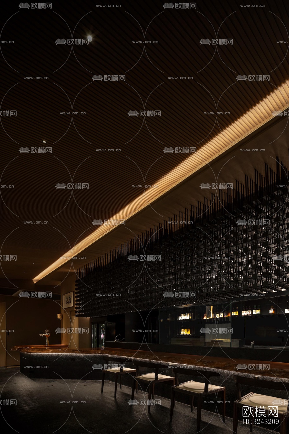 日式日韩料理效果图下载（渲染图10）