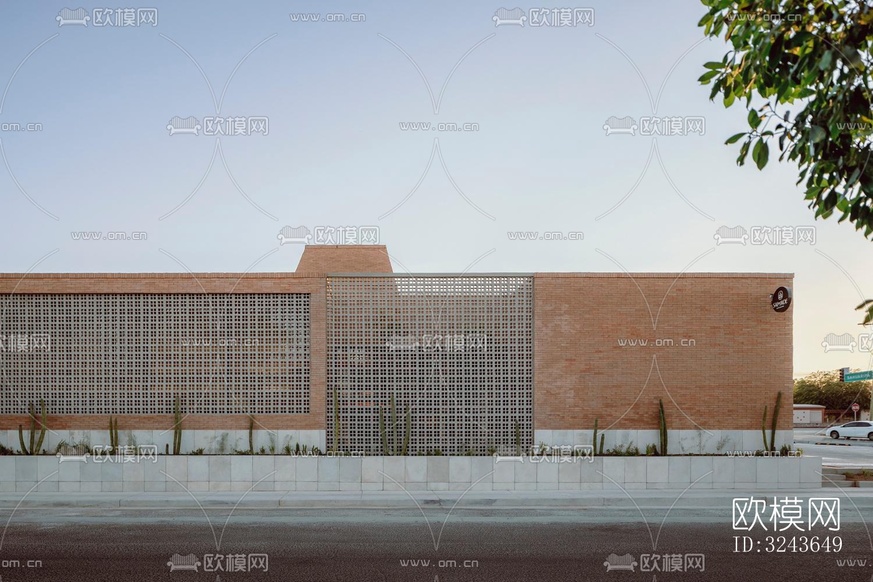 現(xiàn)代西餐廳效果圖下載(渲染圖8)