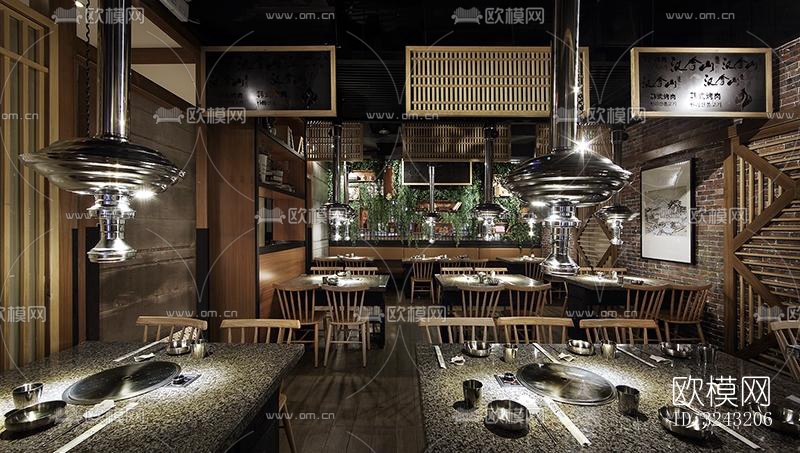 日式日韩料理效果图下载（渲染图7）