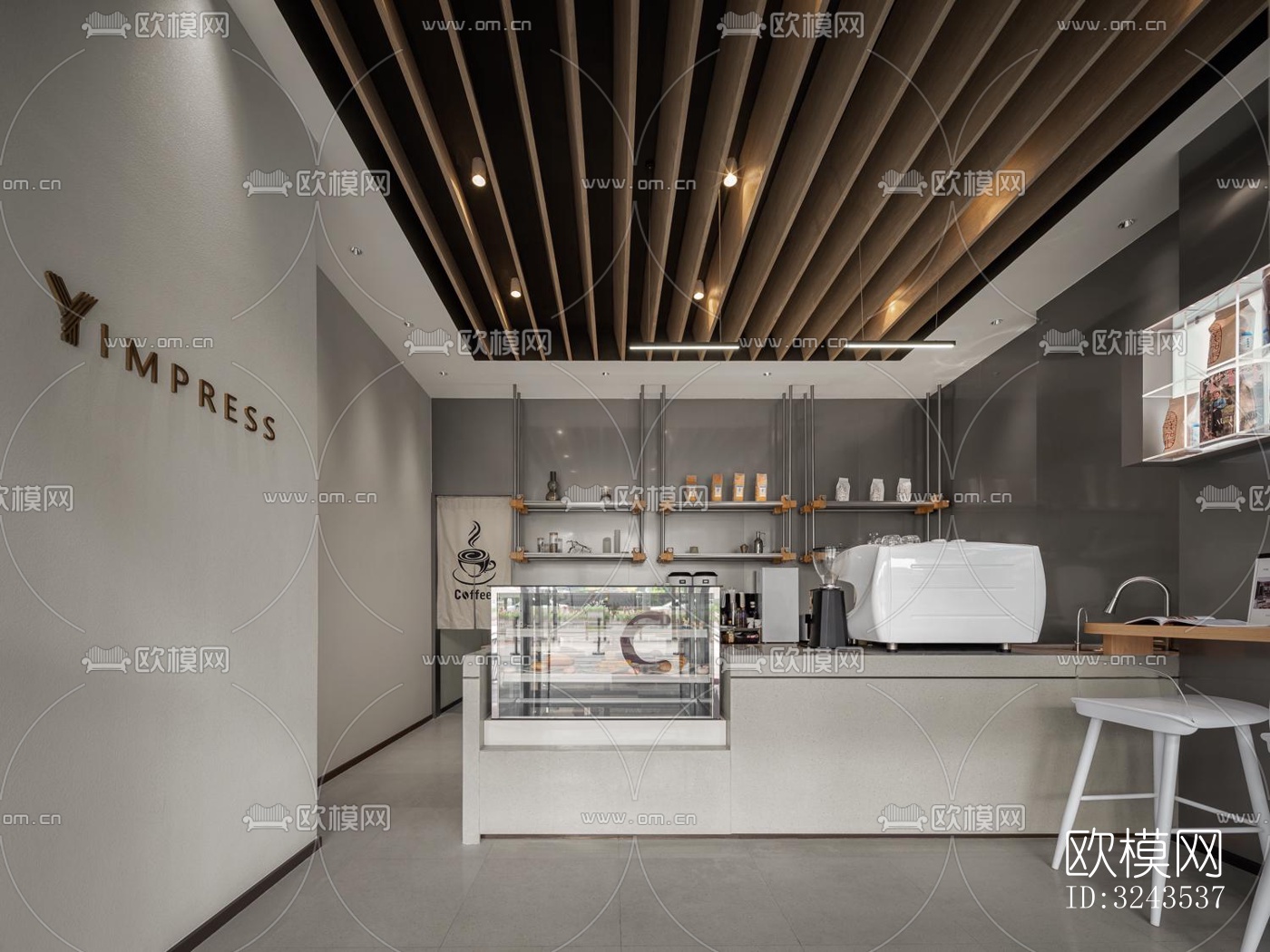 现代蛋糕甜品效果图下载（渲染图2）