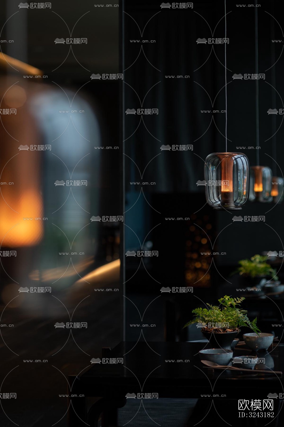 日式日韩料理效果图下载（渲染图11）