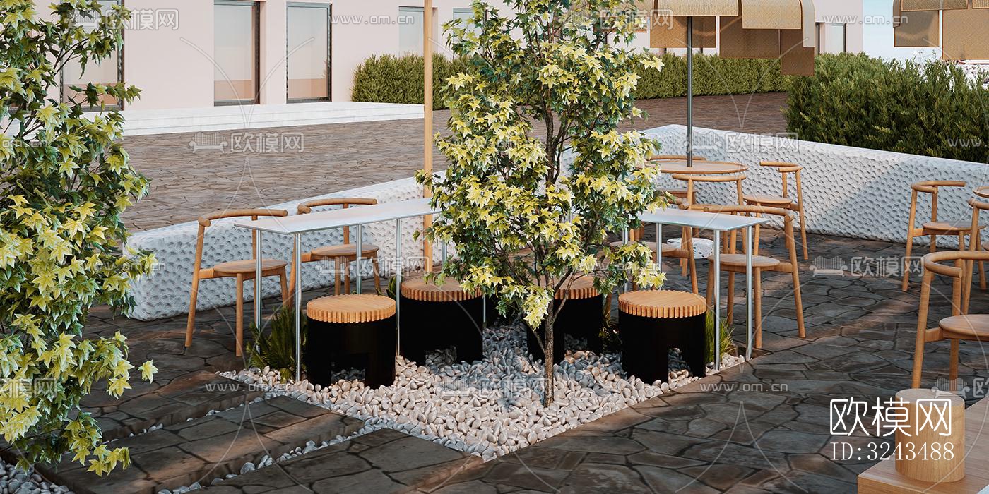 北欧蛋糕甜品效果图下载（渲染图9）