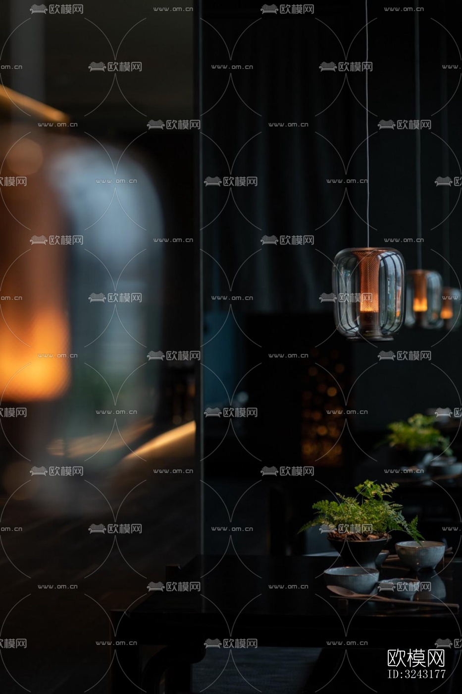 日式日韩料理效果图下载（渲染图12）