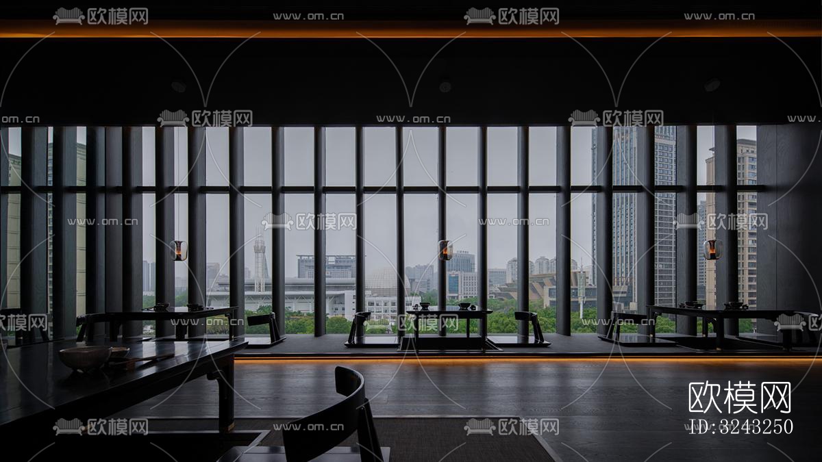 日式日韩料理效果图下载（渲染图7）