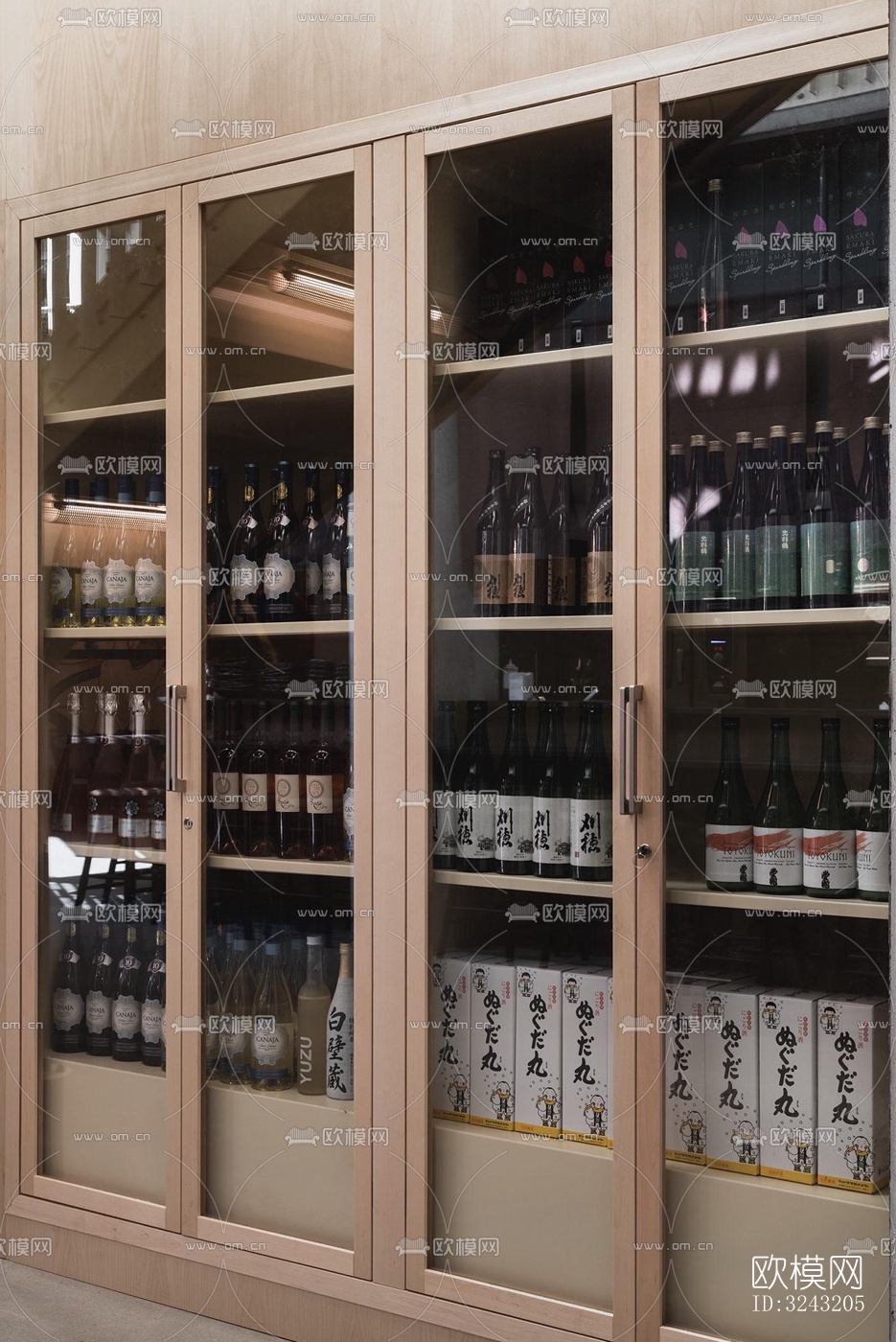 日式日韩料理效果图下载（渲染图8）