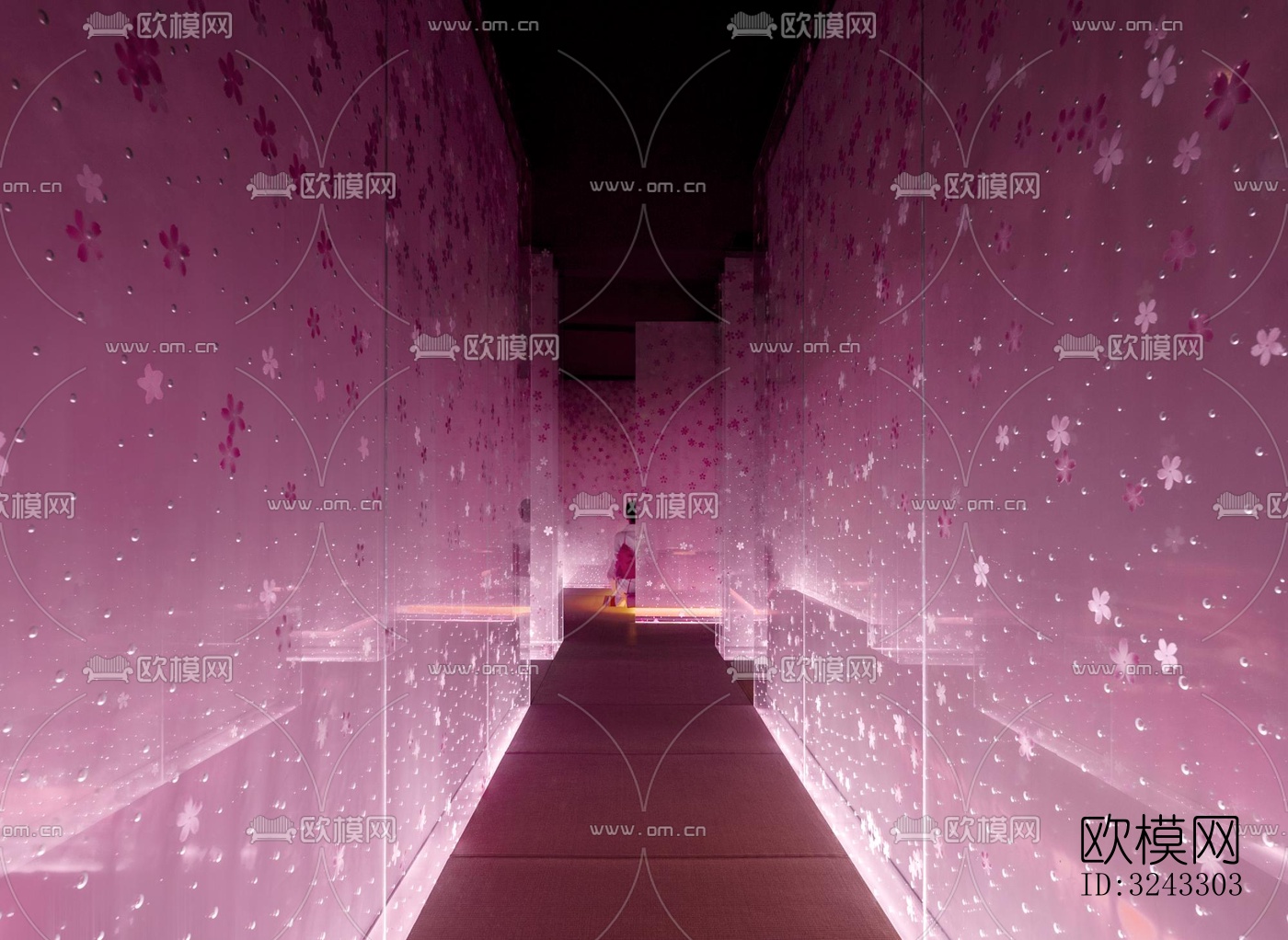 现代日韩料理效果图下载（渲染图12）