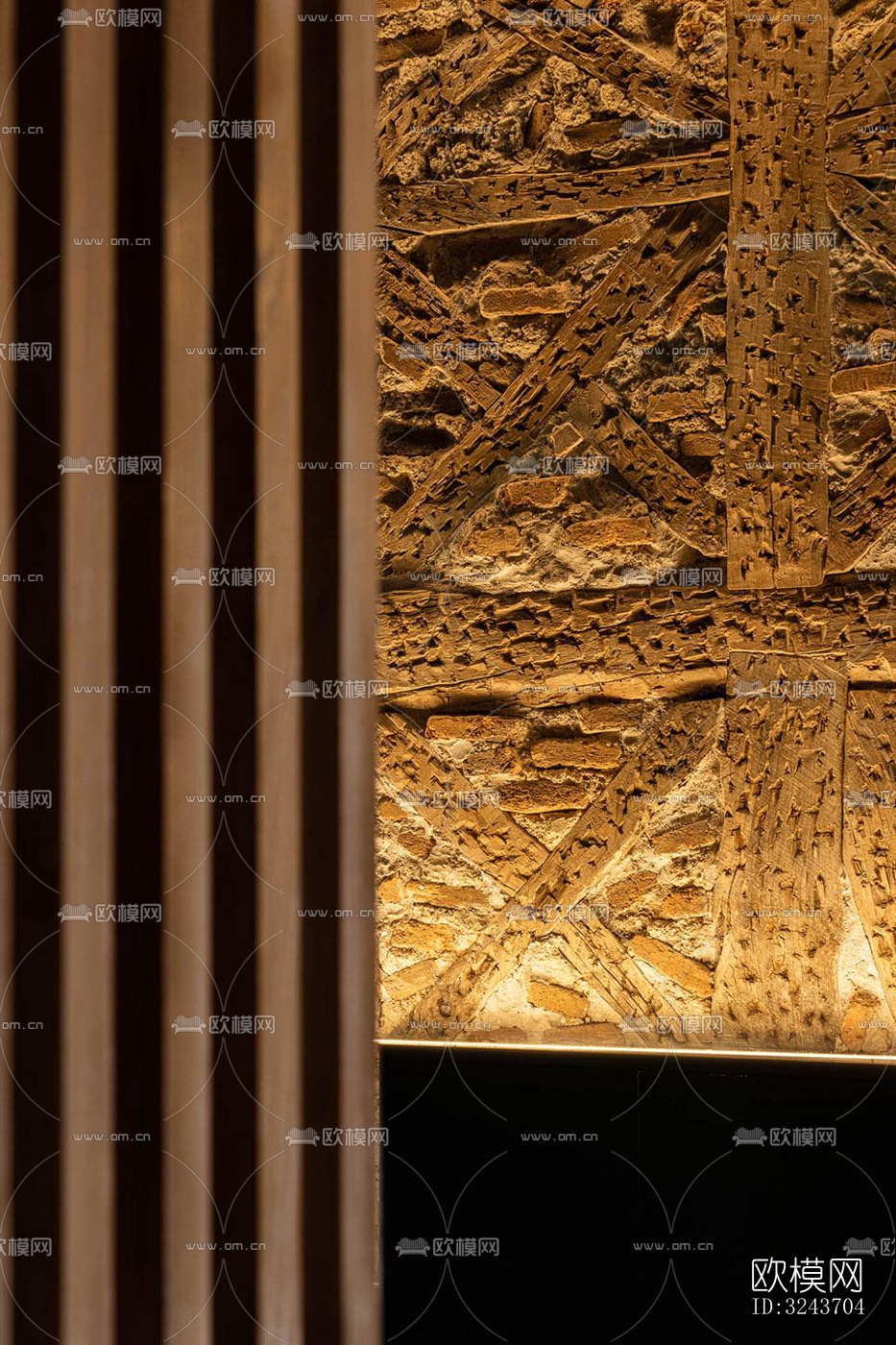 现代西餐厅效果图下载（渲染图2）