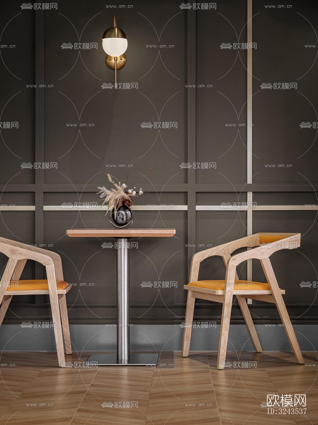 现代蛋糕甜品效果图下载（渲染图9）