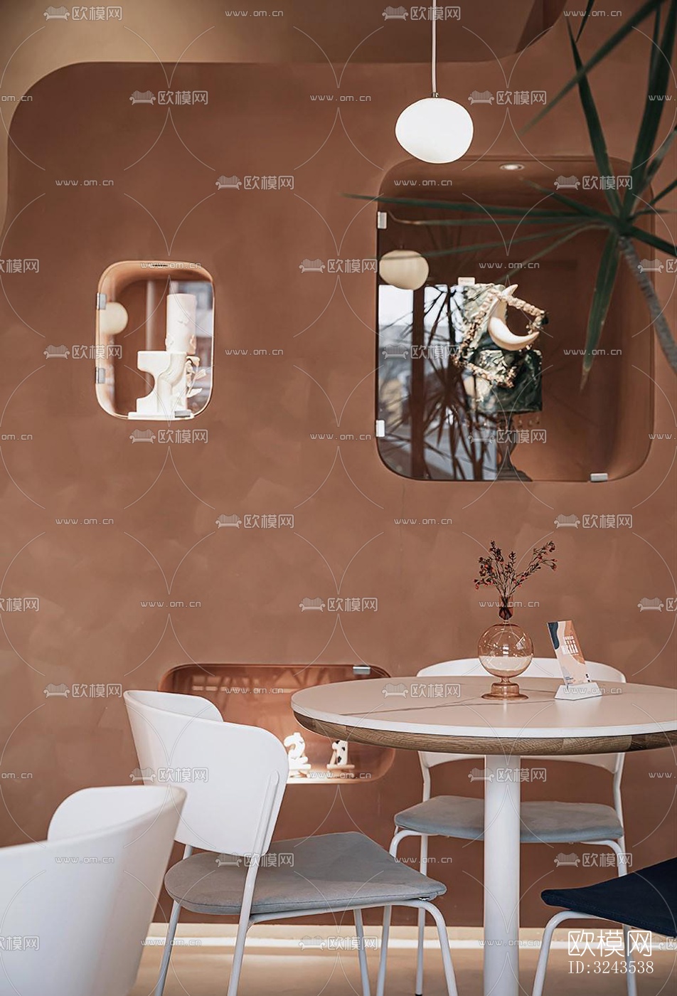 现代蛋糕甜品效果图下载（渲染图3）