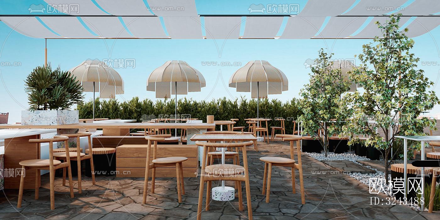 北欧蛋糕甜品效果图下载（渲染图11）