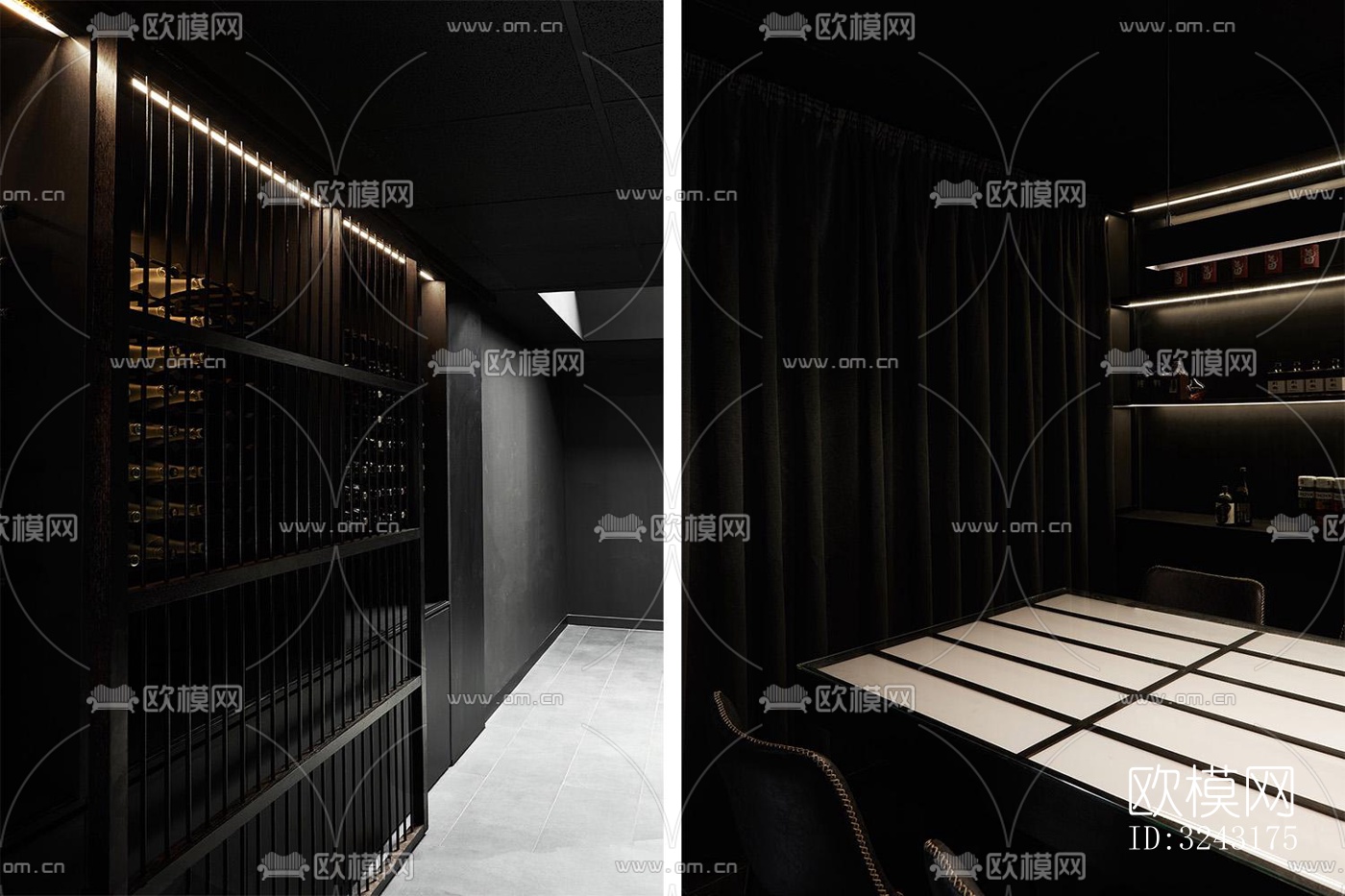 日式日韩料理效果图下载（渲染图12）