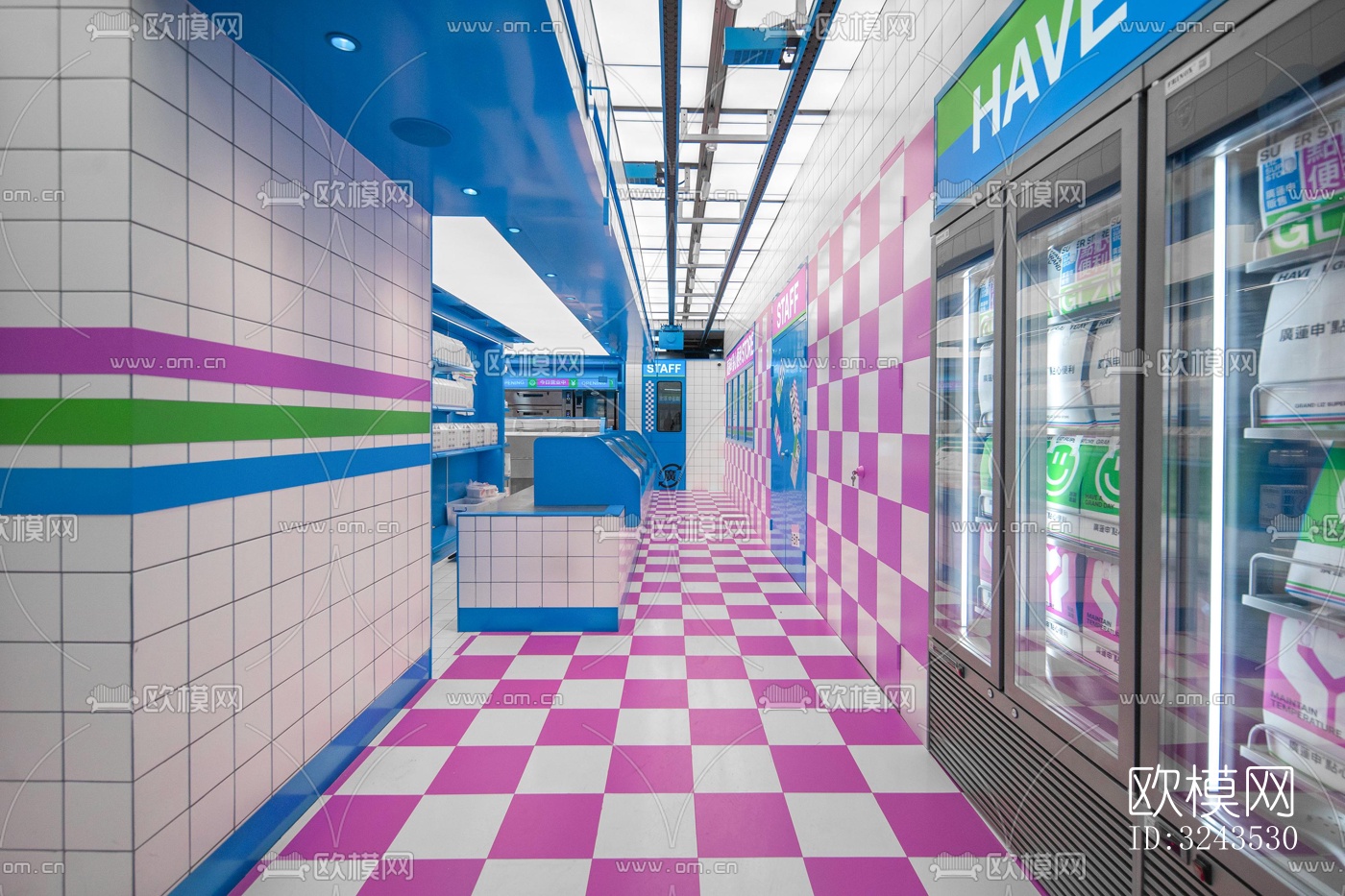 现代蛋糕甜品效果图下载（渲染图1）