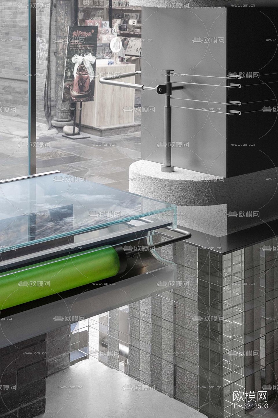 新中式蛋糕甜品效果图下载（渲染图15）