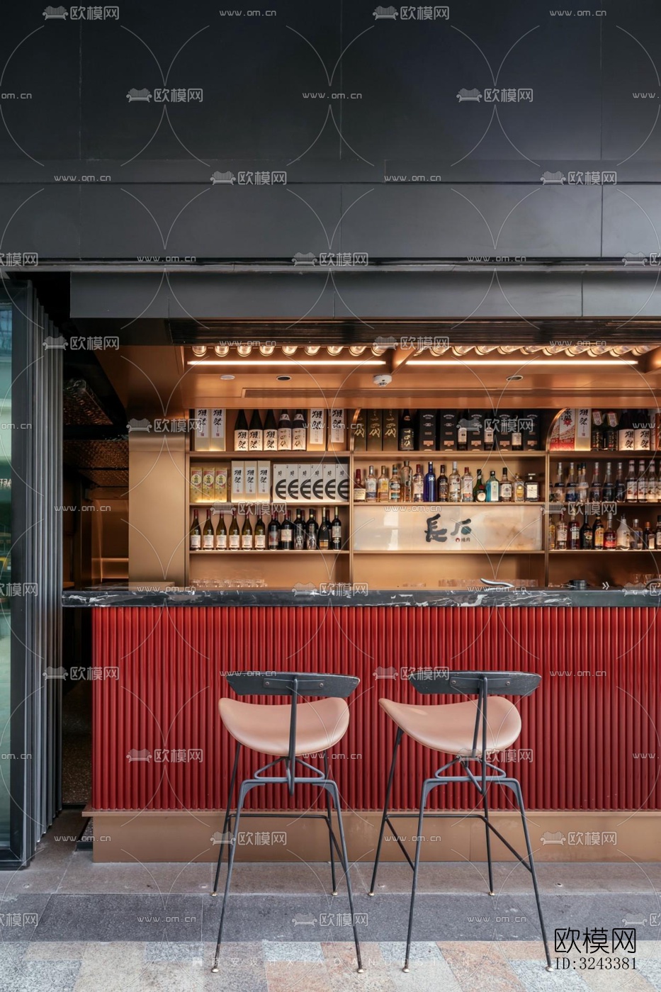 日式火锅烤肉效果图下载（渲染图6）