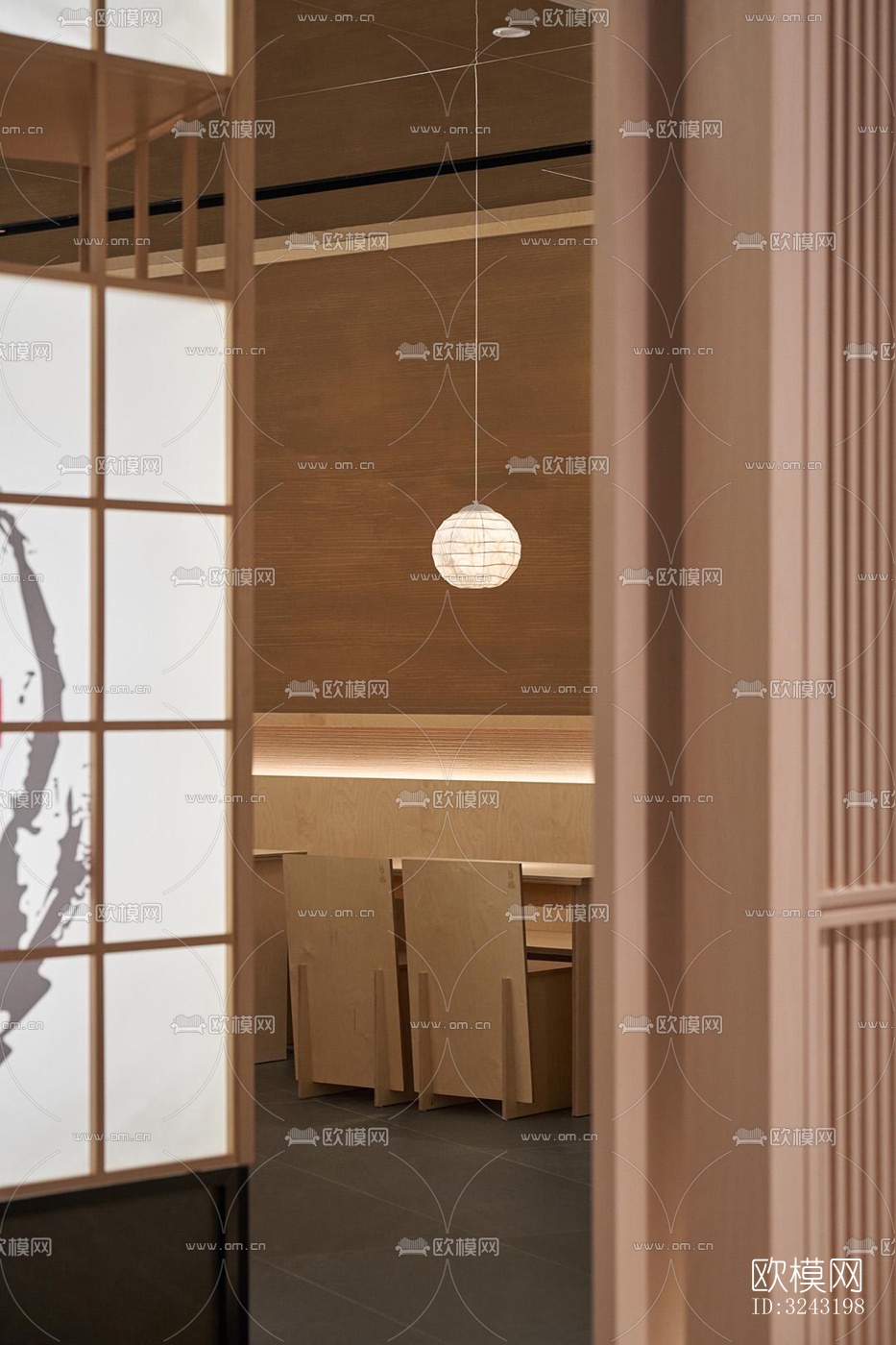 日式日韩料理效果图下载（渲染图6）