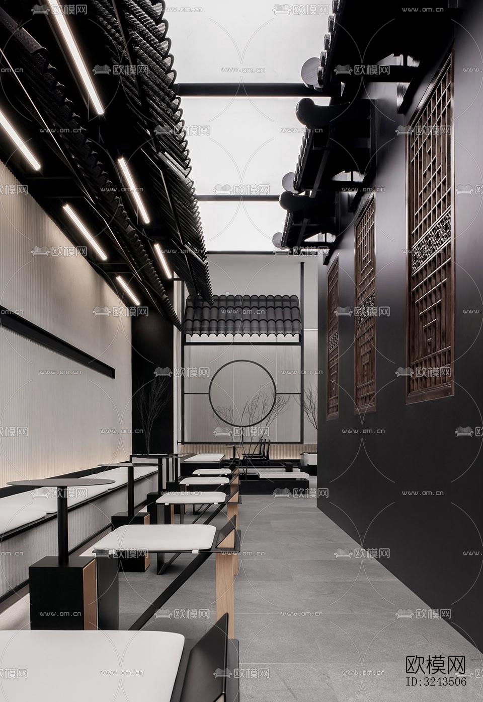 新中式蛋糕甜品效果图下载（渲染图17）