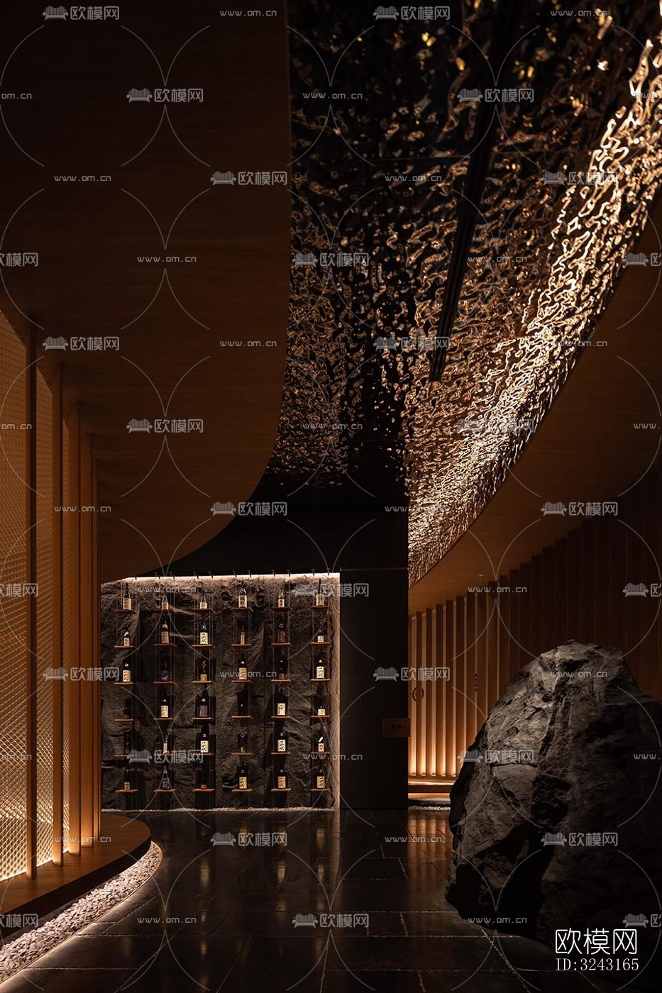 日式日韩料理效果图下载（渲染图3）