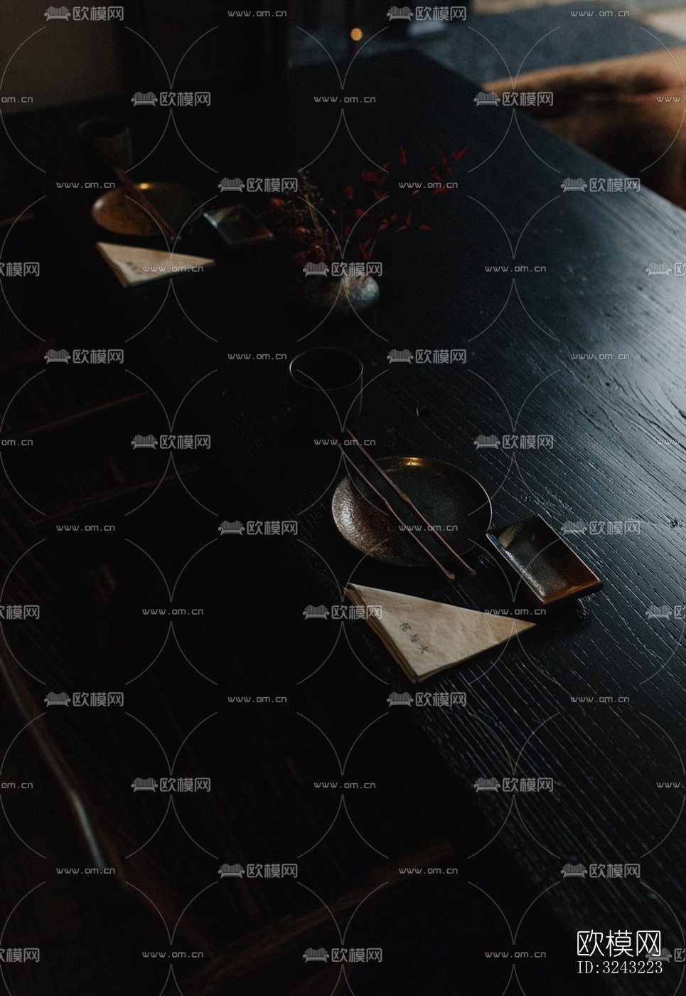 日式日韩料理效果图下载（渲染图4）