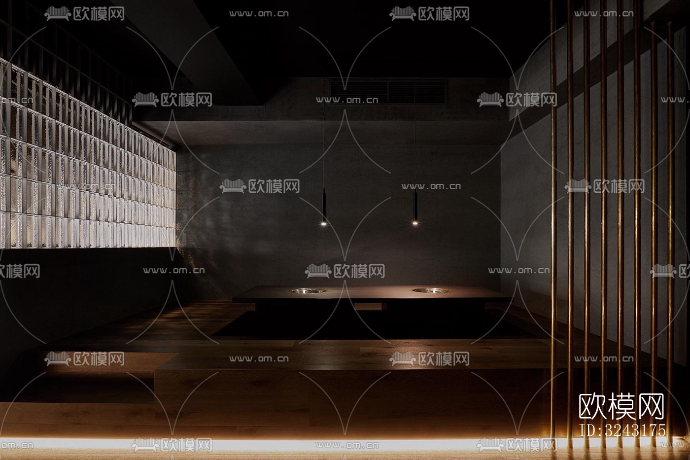 日式日韩料理效果图下载（渲染图8）