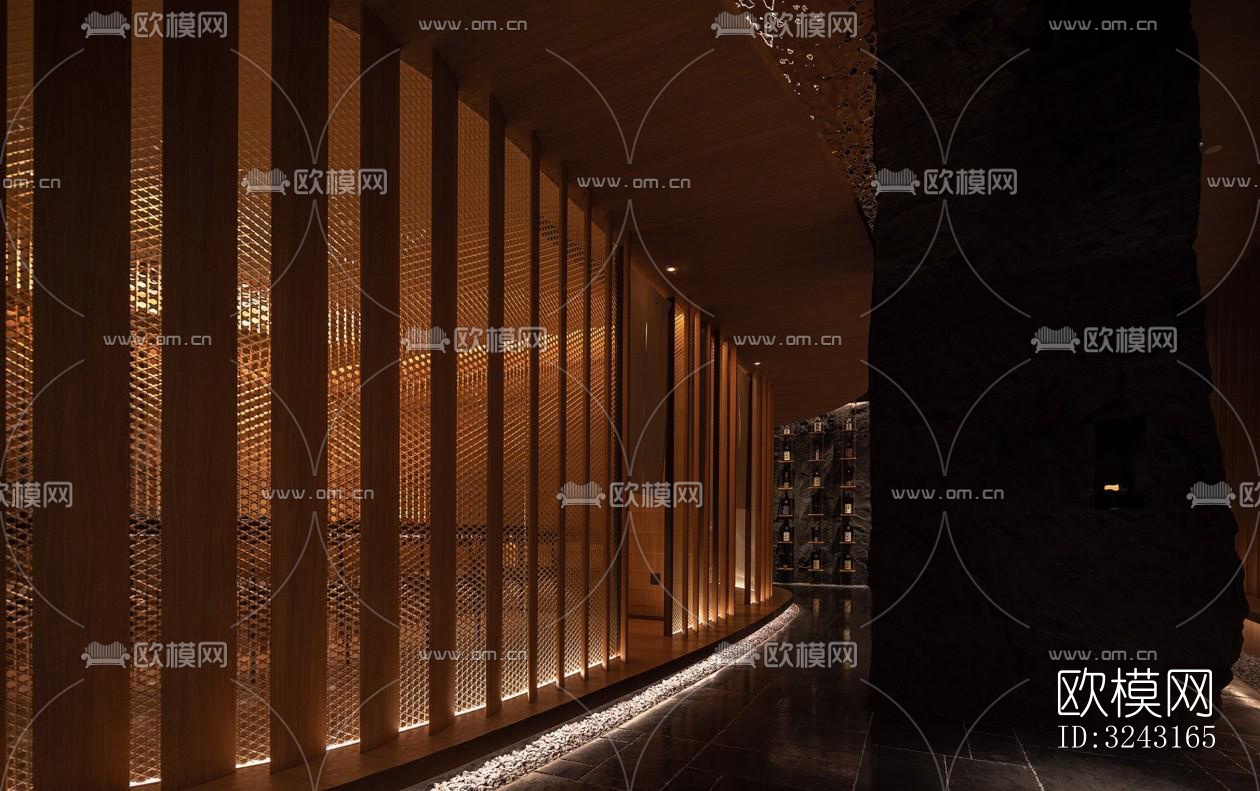 日式日韩料理效果图下载（渲染图2）