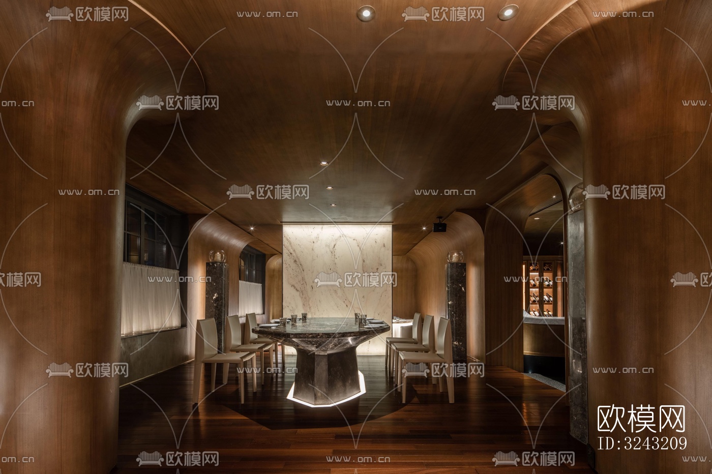 日式日韩料理效果图下载（渲染图9）