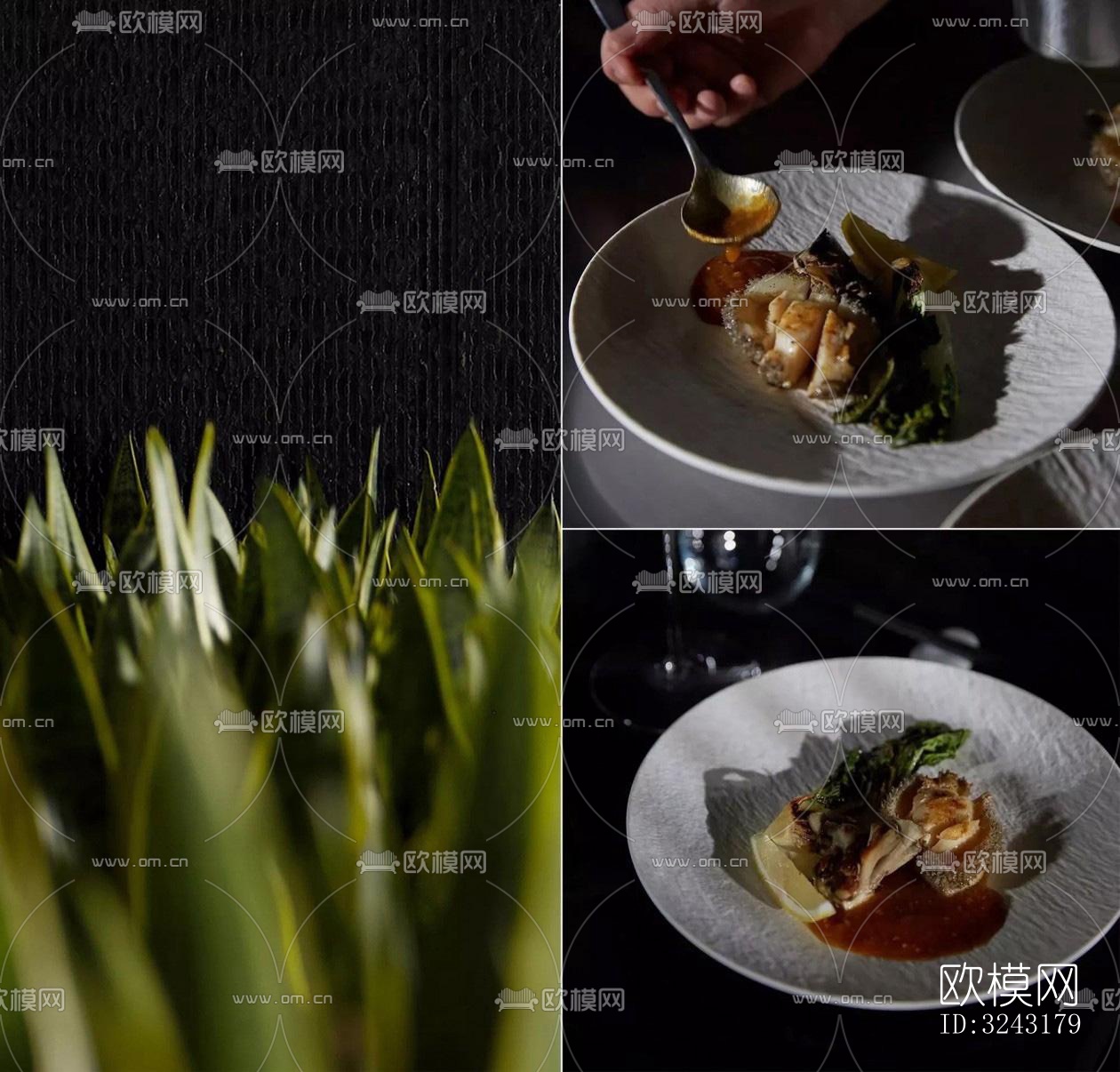 日式日韩料理效果图下载（渲染图15）