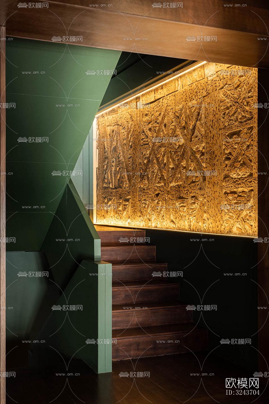 现代西餐厅效果图下载（渲染图3）