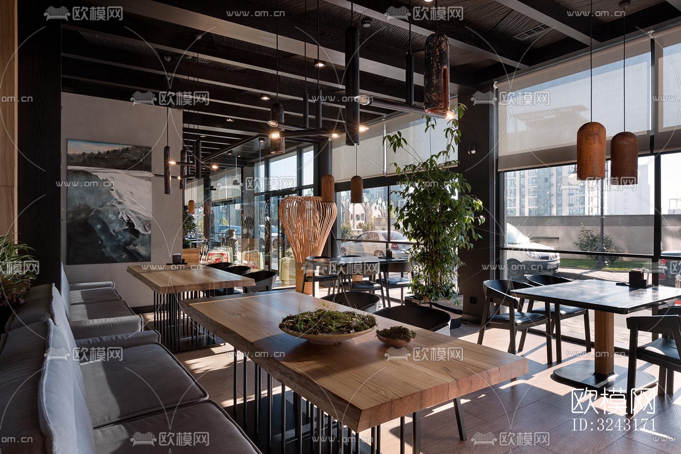 日式日韩料理效果图下载（渲染图12）