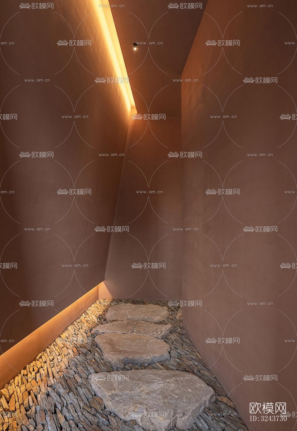 现代西餐厅效果图下载（渲染图13）