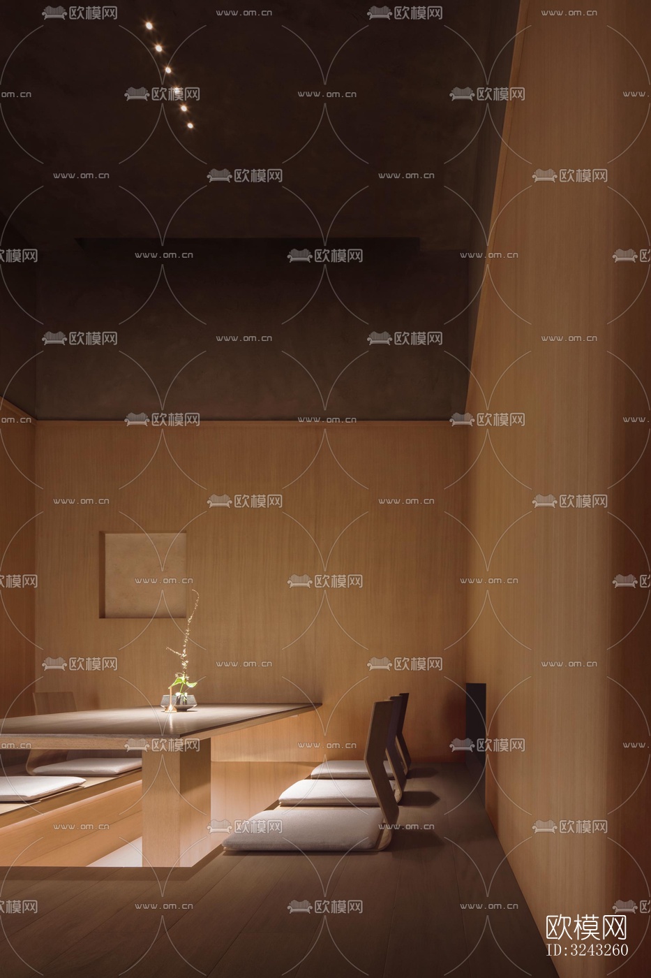 日式日韩料理效果图下载（渲染图12）