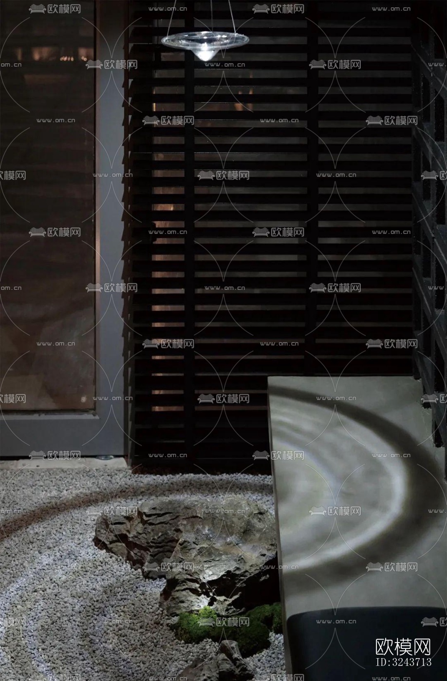 现代西餐厅效果图下载（渲染图17）