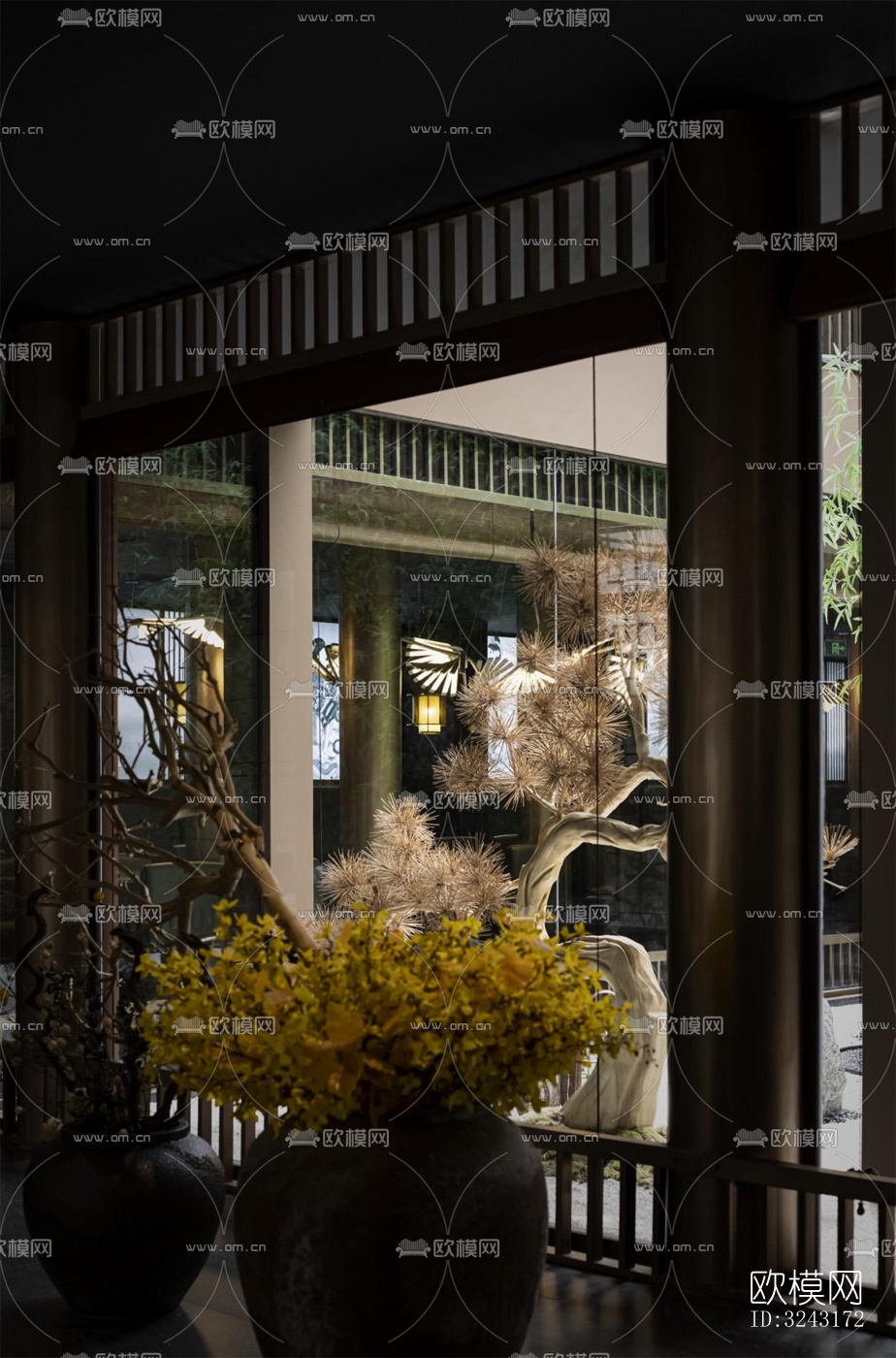 日式日韩料理效果图下载（渲染图18）