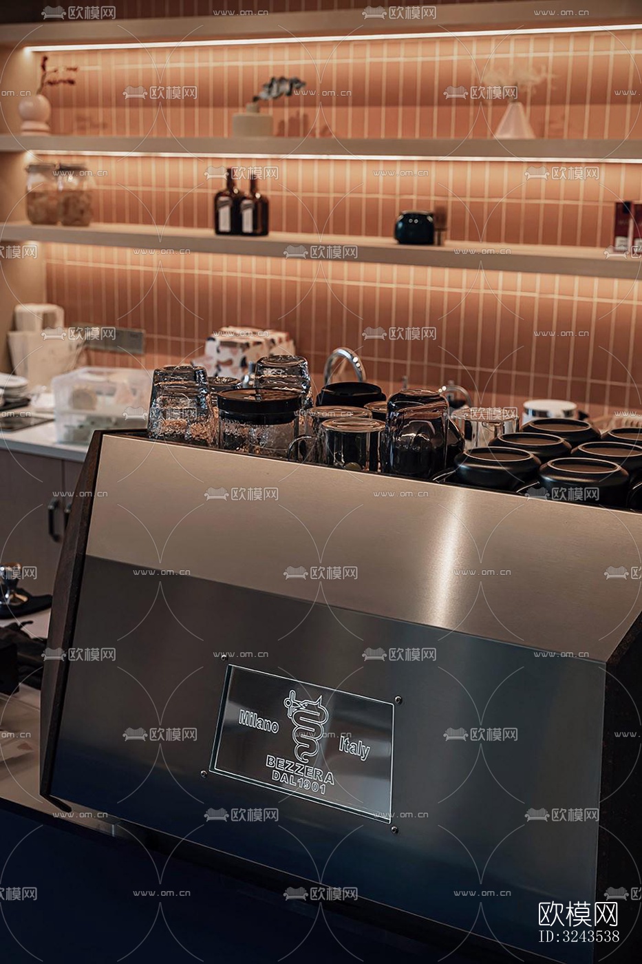 现代蛋糕甜品效果图下载（渲染图8）