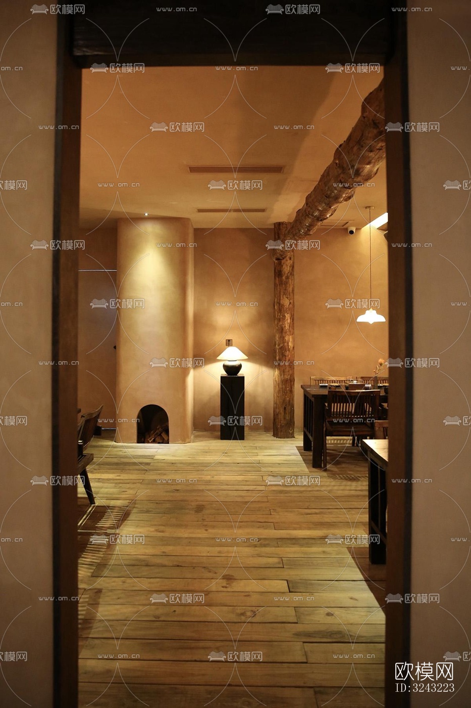 日式日韩料理效果图下载（渲染图3）