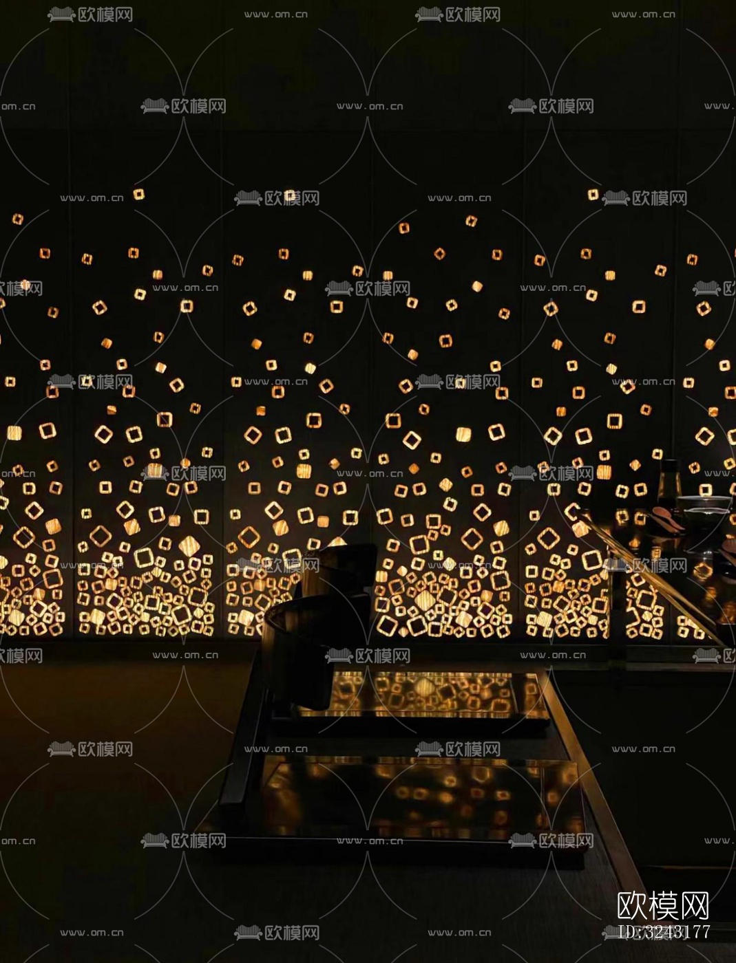 日式日韩料理效果图下载（渲染图6）