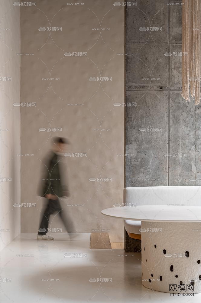 现代西餐厅效果图下载（渲染图11）