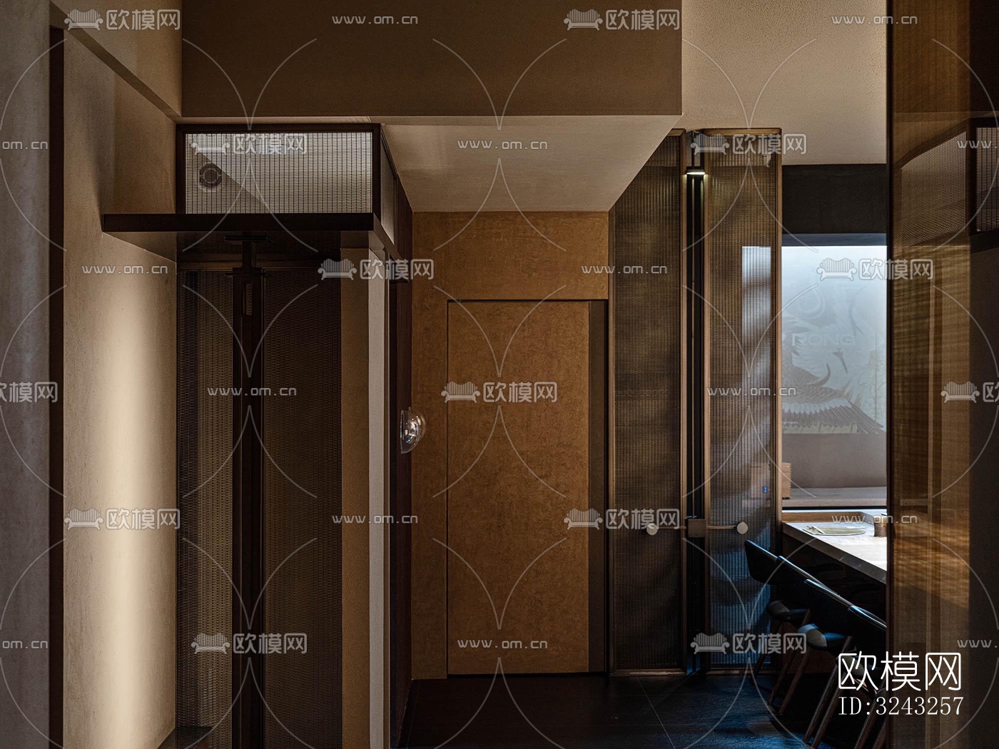 日式日韩料理效果图下载（渲染图12）