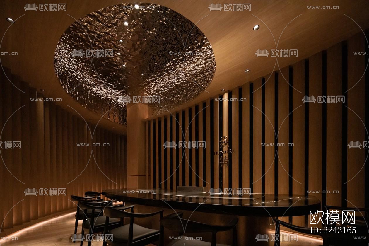 日式日韩料理效果图下载（渲染图7）