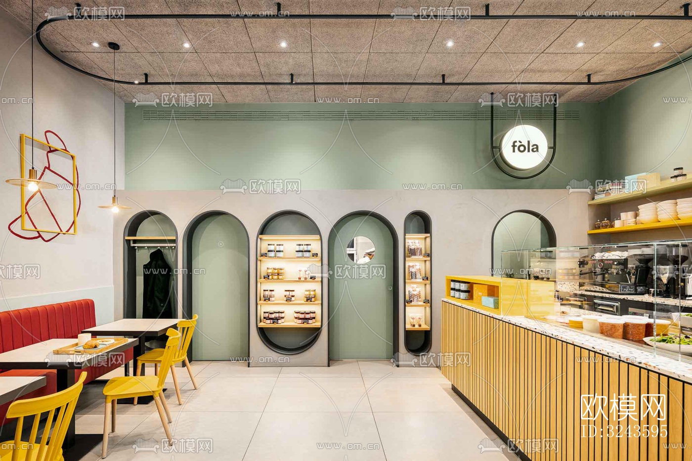 现代蛋糕甜品效果图下载（渲染图1）