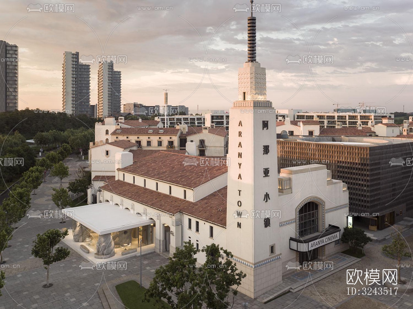 现代蛋糕甜品效果图下载（渲染图7）