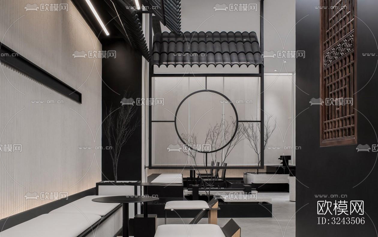 新中式蛋糕甜品效果图下载（渲染图16）