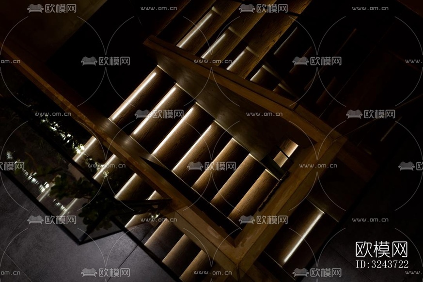 現(xiàn)代西餐廳效果圖下載(渲染圖2)
