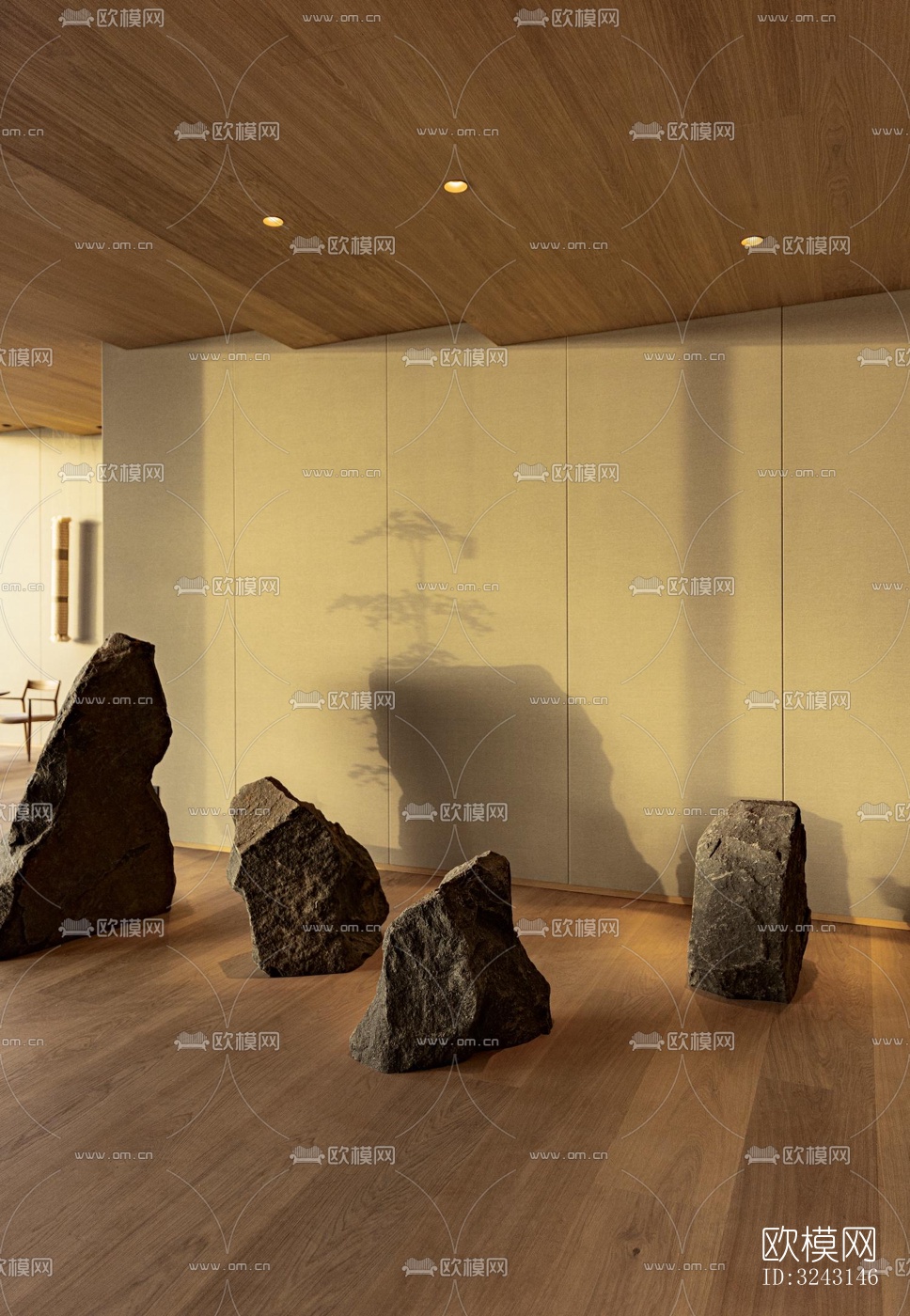 日式日韩料理效果图下载（渲染图8）