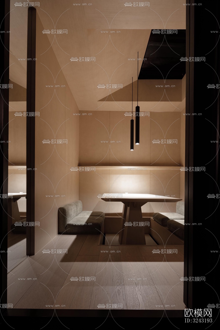 日式日韩料理效果图下载（渲染图4）