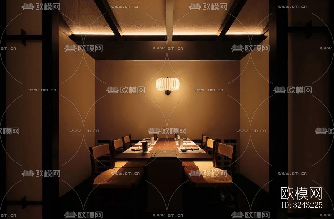 日式日韩料理效果图下载（渲染图14）