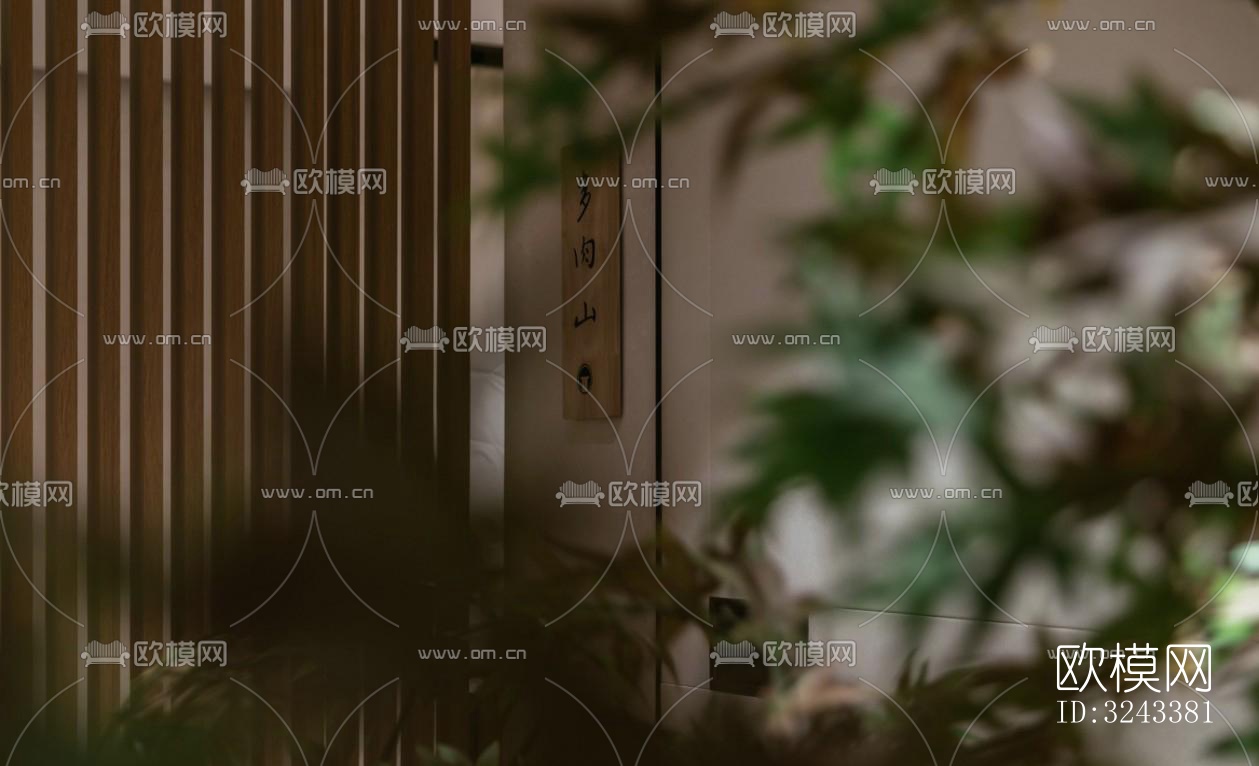 日式火锅烤肉效果图下载（渲染图3）